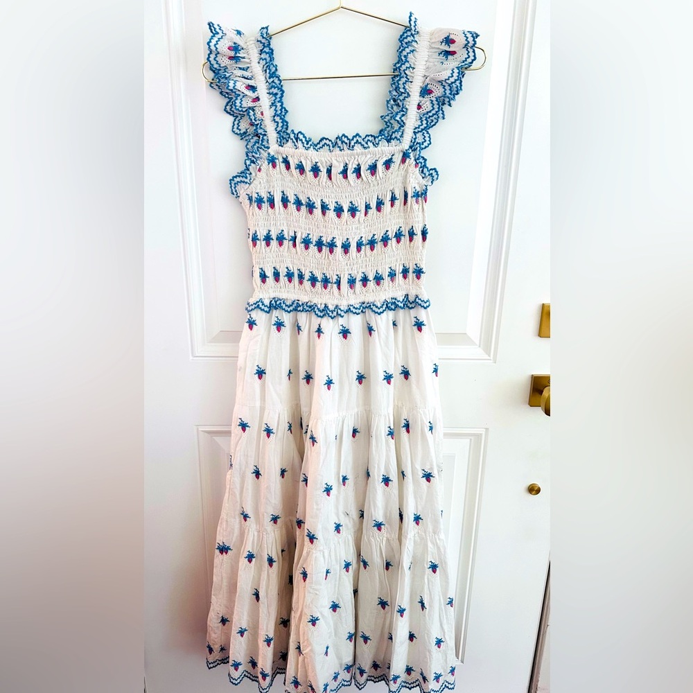 SEA New York Renee Strawberry Dress 🍓 Size L - Picture 6 of 13
